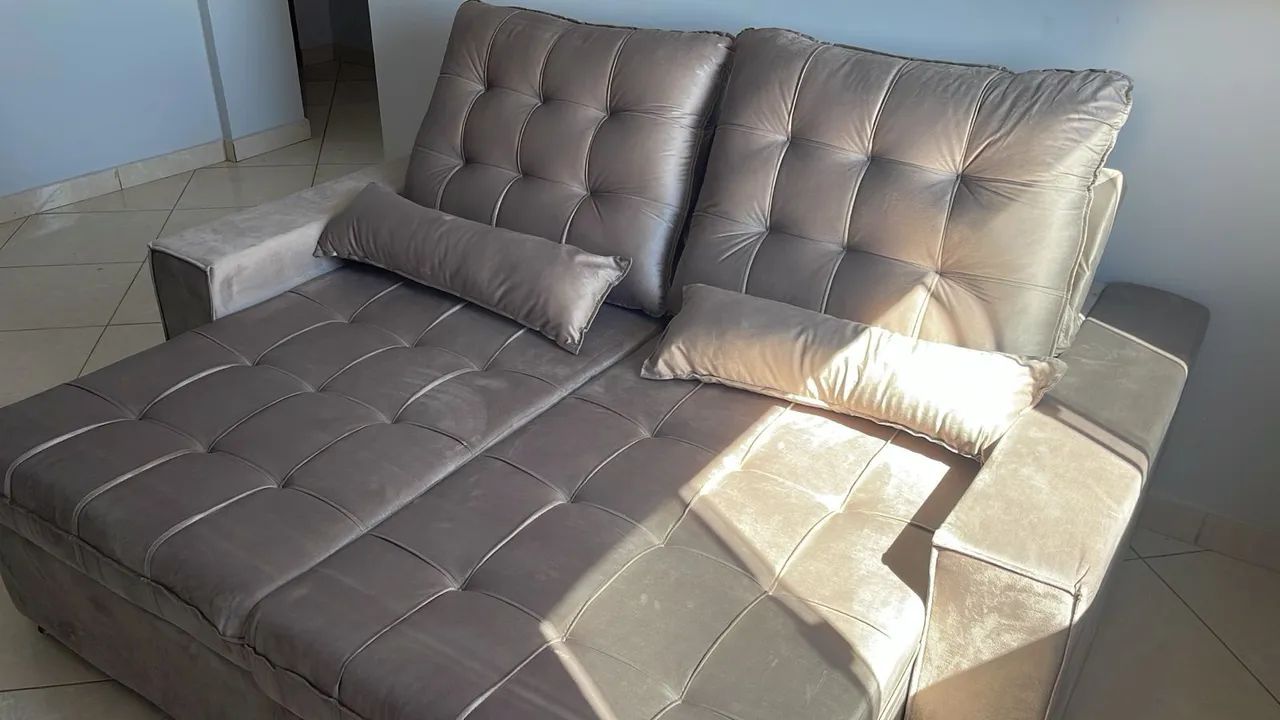 Sofá  novos direito de fábrica  - Foto 3