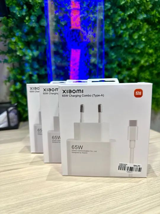 CARREGADOR XIAOMI / TIPO C - 65W e 120W - Foto 3