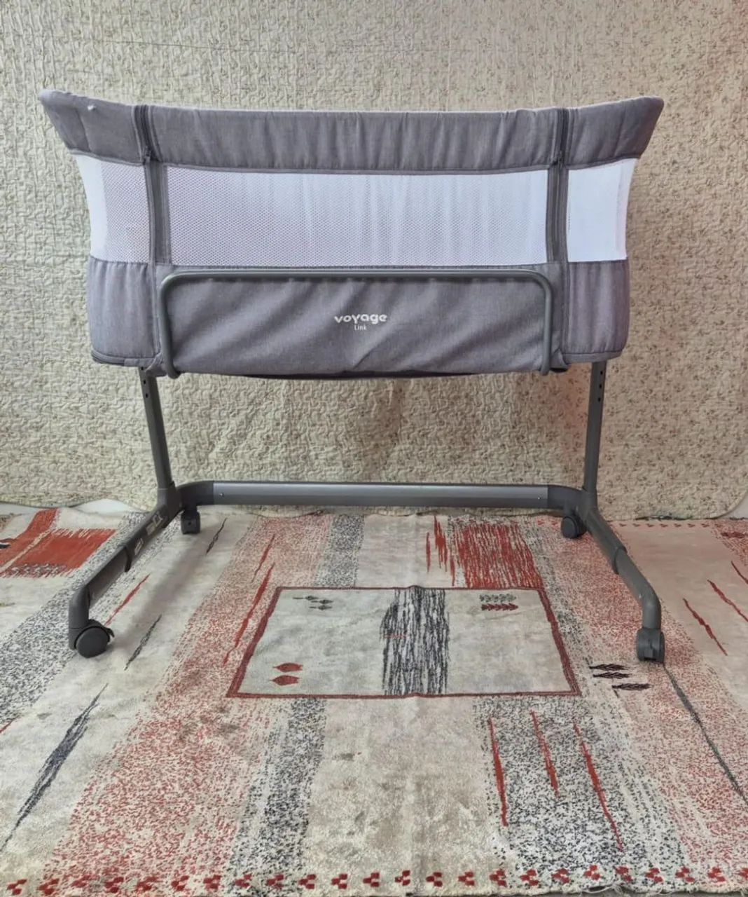 berço co-bed link voyage | acopla na cama | portátil com bolsa - Foto 4