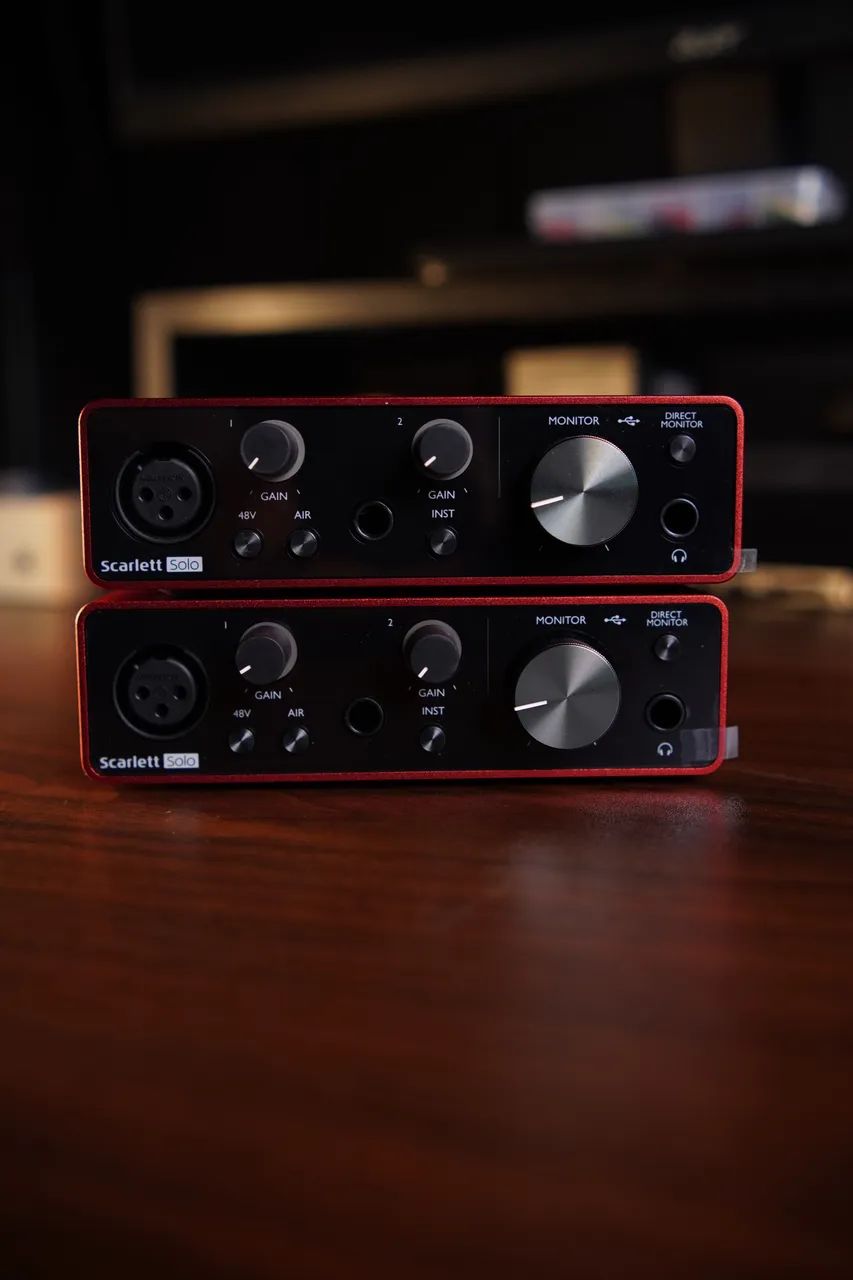 Interface de áudio Scarlett Solo 3 gen - Foto 2