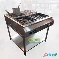 bancada para produção de massas em inox. - Foto 2