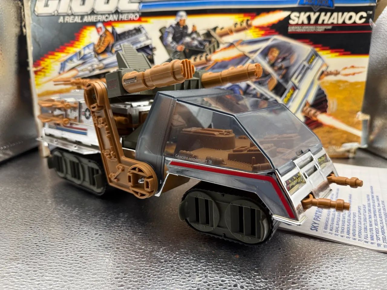Gi Joe Sky Patrol Havoc - 1990 - comandos em ação - Hobbies e