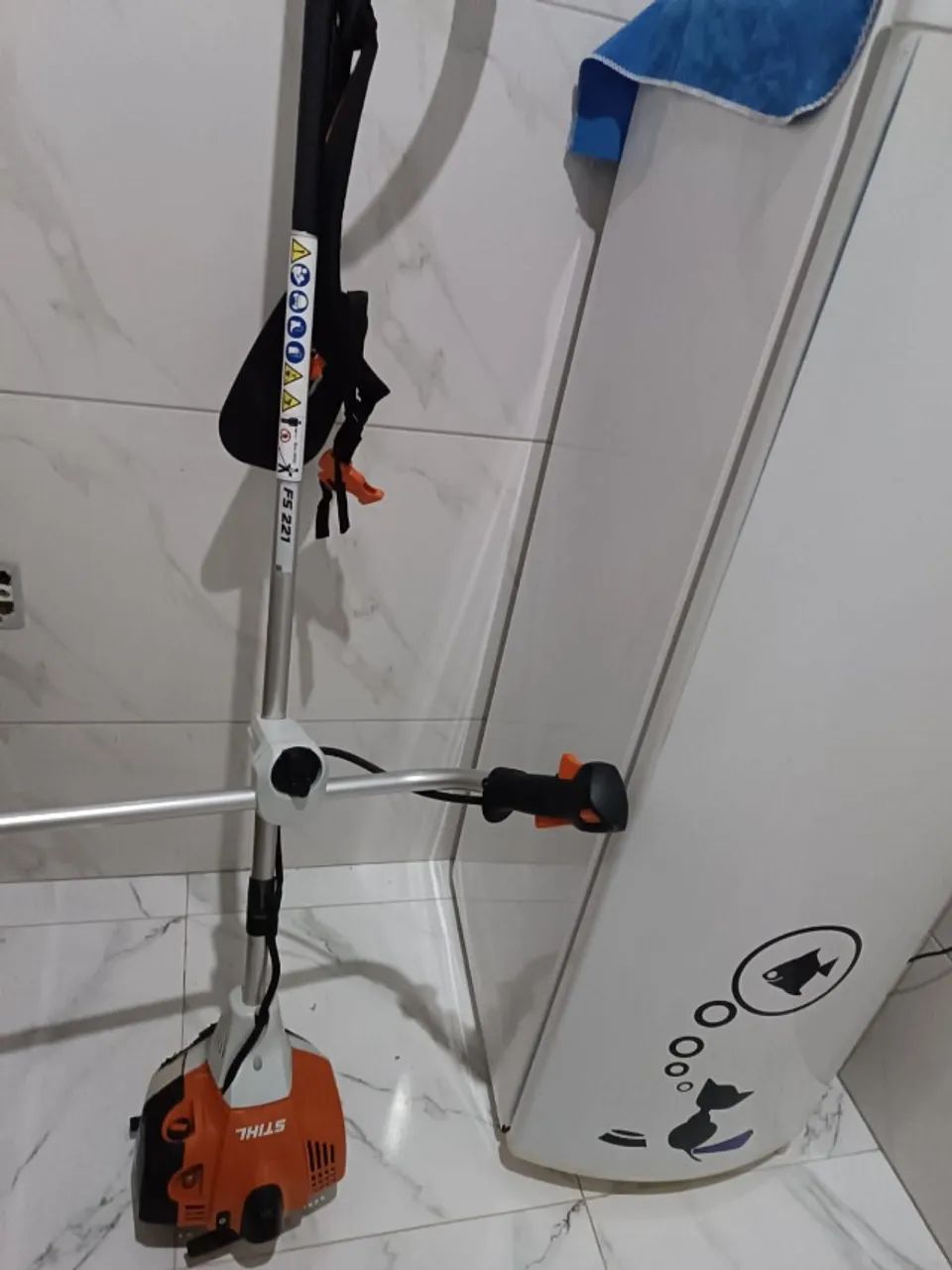 Roçadeira stihl 221 - Foto 5