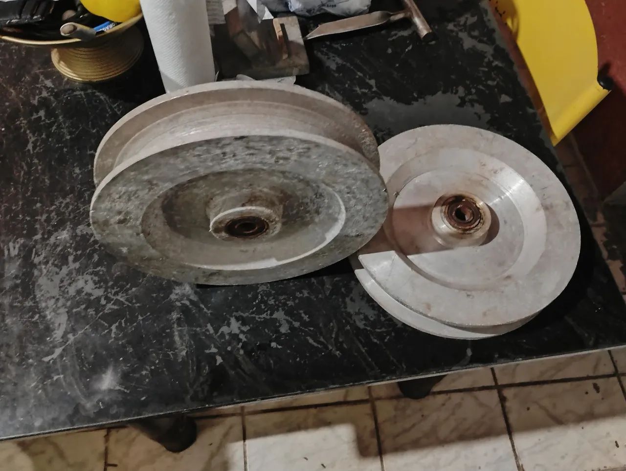 Polia alumínio 27cmx5,5
