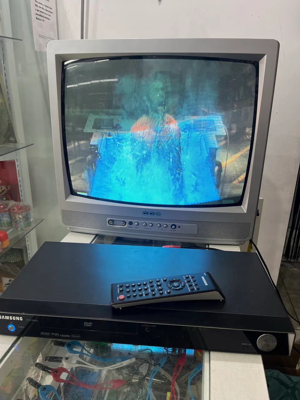 Dvd Samsung hd870 controle remoto original - Foto 6
