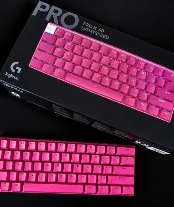 Logitech G pro x 60 magenta (NOVO) - Foto 2