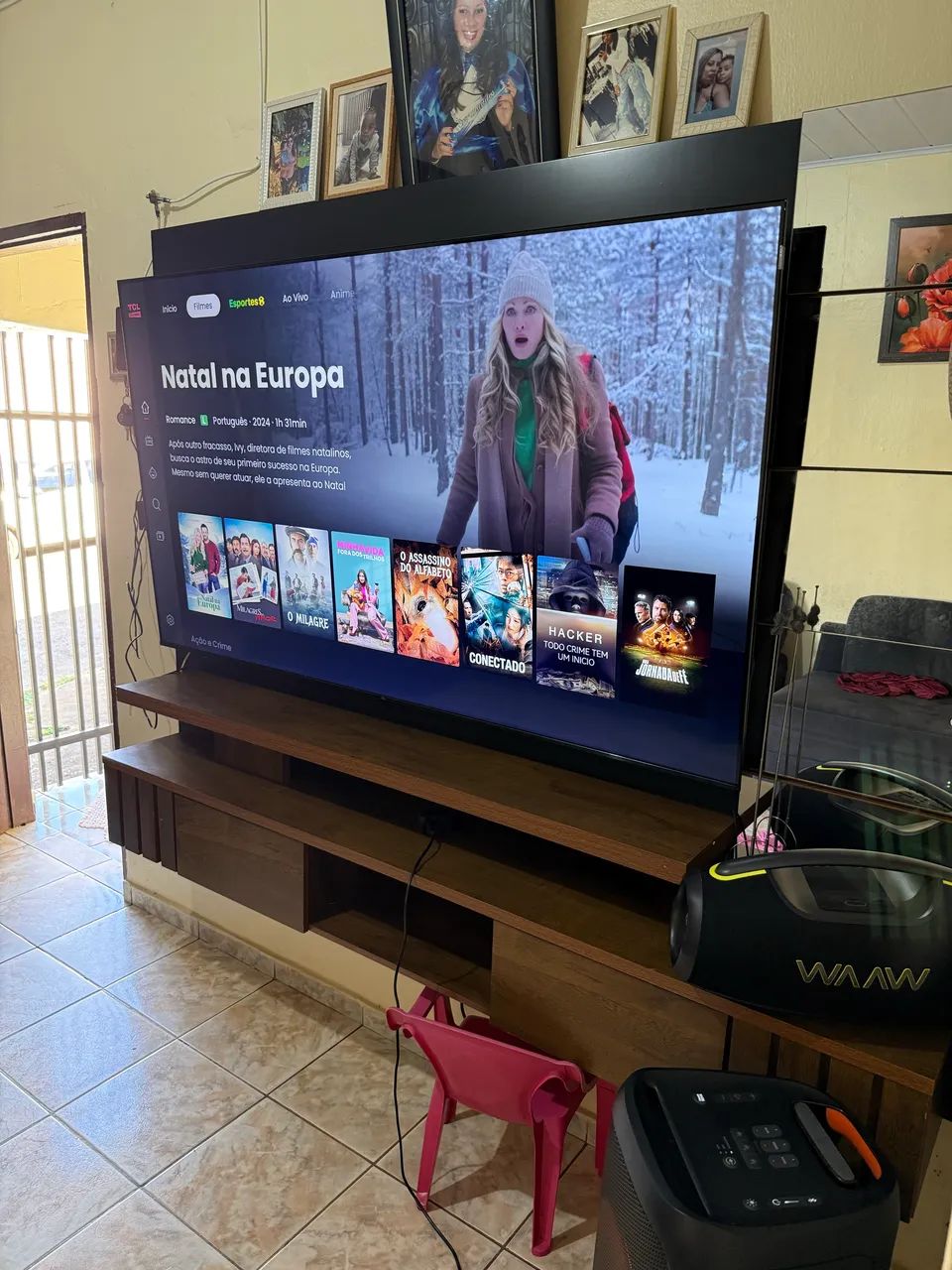 VENDO ESSA LINDA TV TCL. 75 POLEGADAS  OLED PREMIUM  - Foto 4