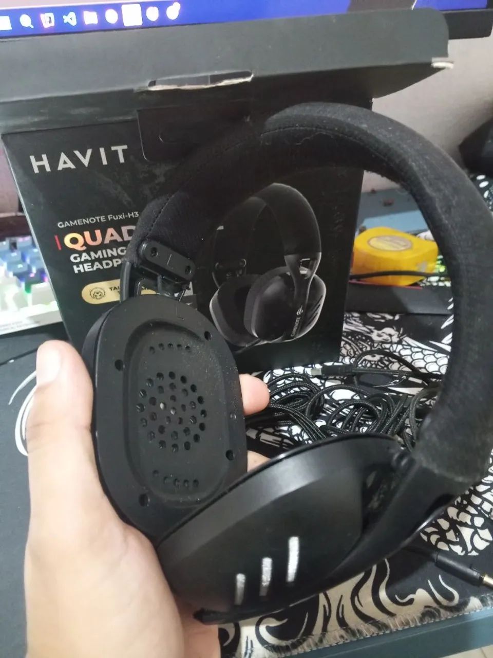 Headset Havit Fuxi H3  - Foto 3