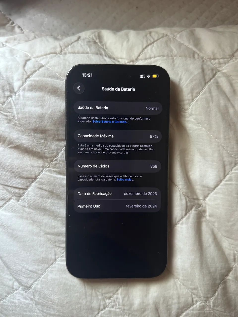 IPhone 15 Pro Semi novo  - Foto 4