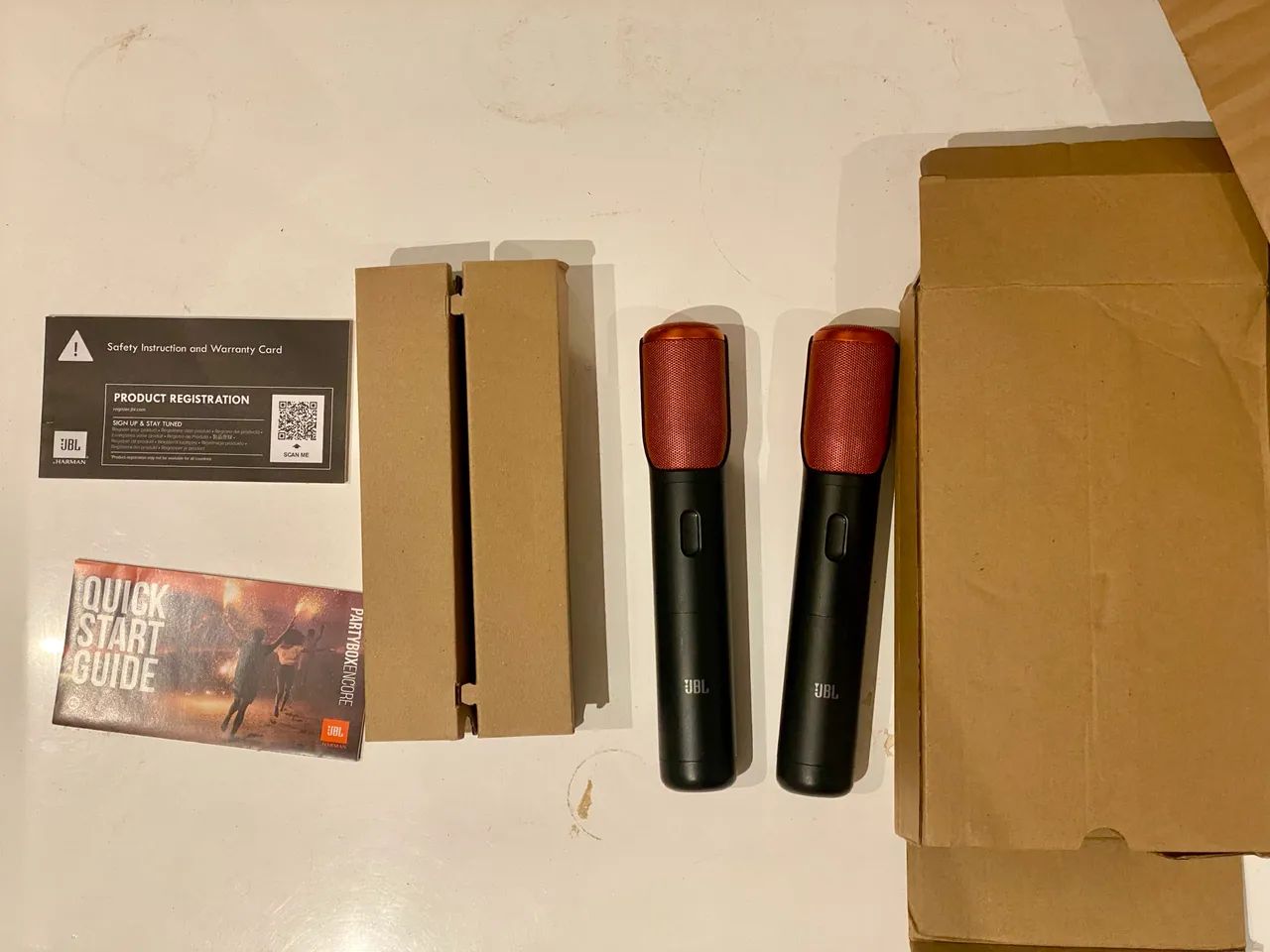 2 Microfones JBL Encore boombox Party box wireless - Foto 5