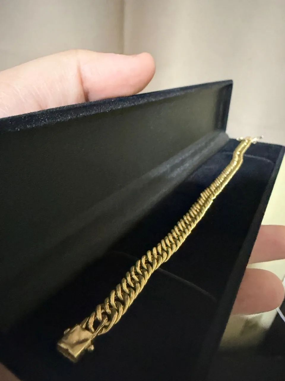 Pulseira de ouro 18 k  - Foto 3