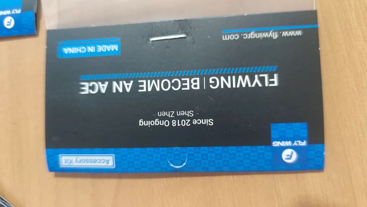 pacote com 5 hélice de cauda helicóptero fw200 - Foto 2