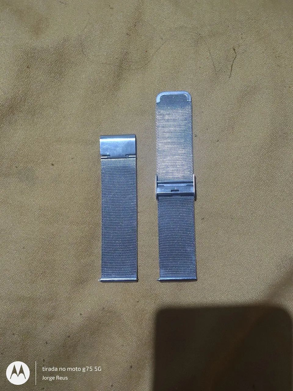 Pulseira milanesa prata 22mm