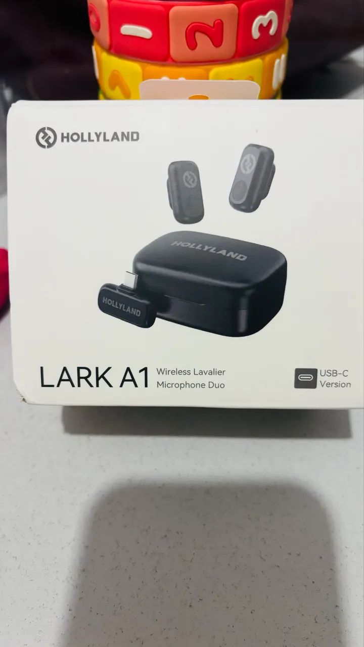 Microfone Hollyland Lark A1 Duo com case de carregamento  - Foto 5