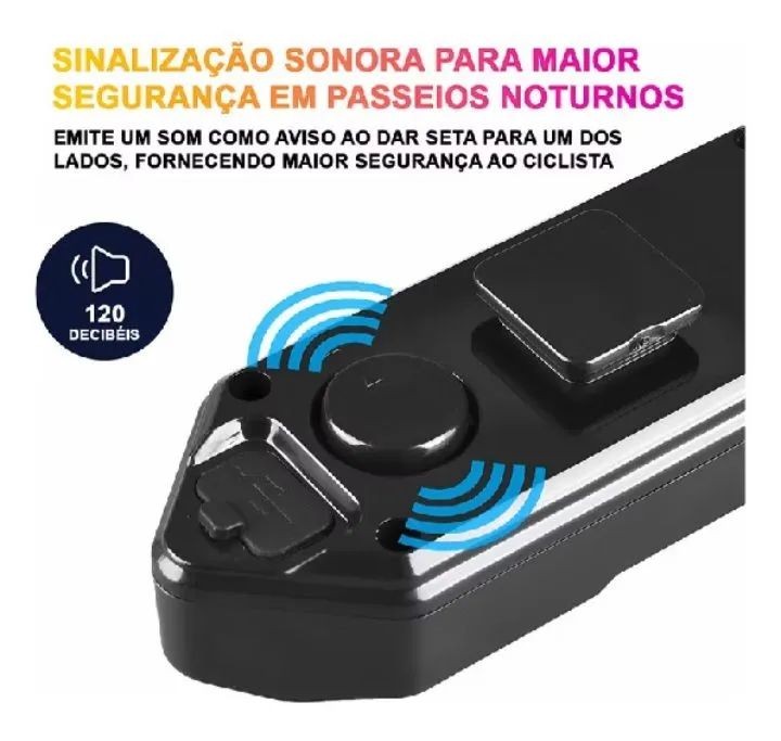 LANTERNA TRASEIRA COM CONTROLE - Foto 2