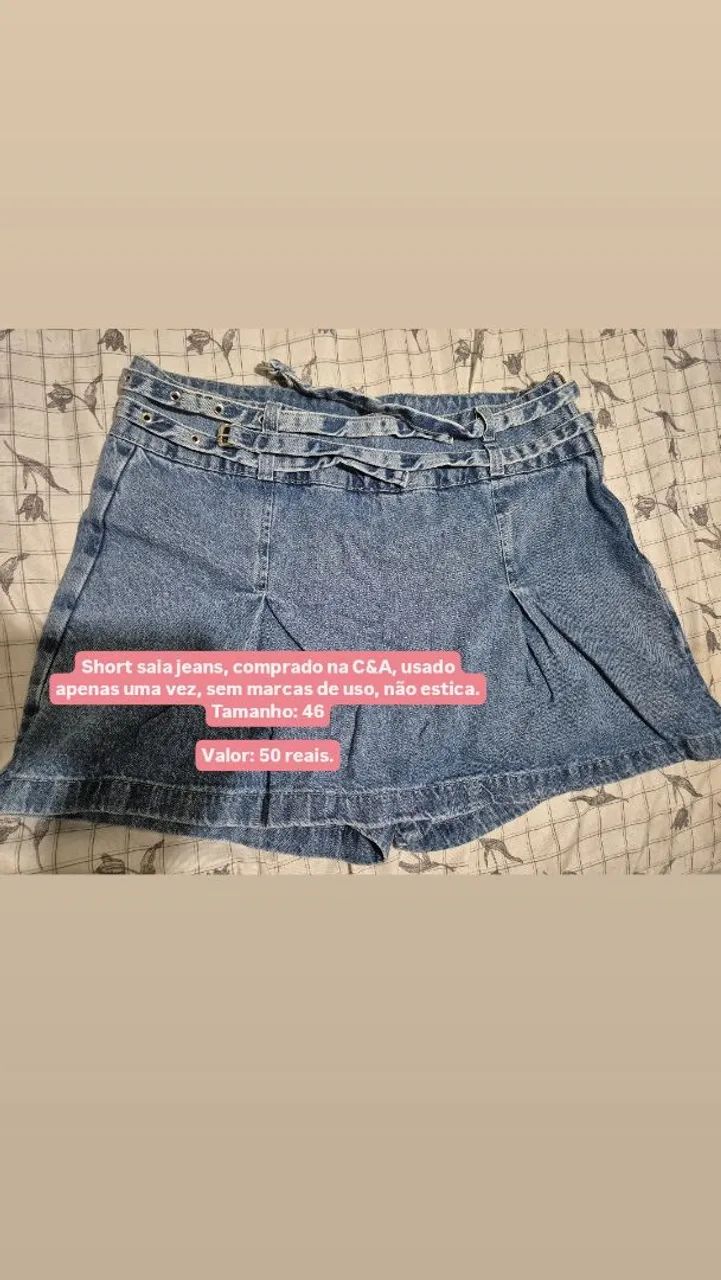 Vendo shorts, saia e short/saias. - Foto 4