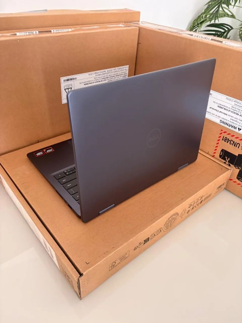 Office2019付DELL Inspiron14 Ryzen5 256GB Dell Notebook Inspiron 14 2 em 1, tela sensível ao toque FHD de 14