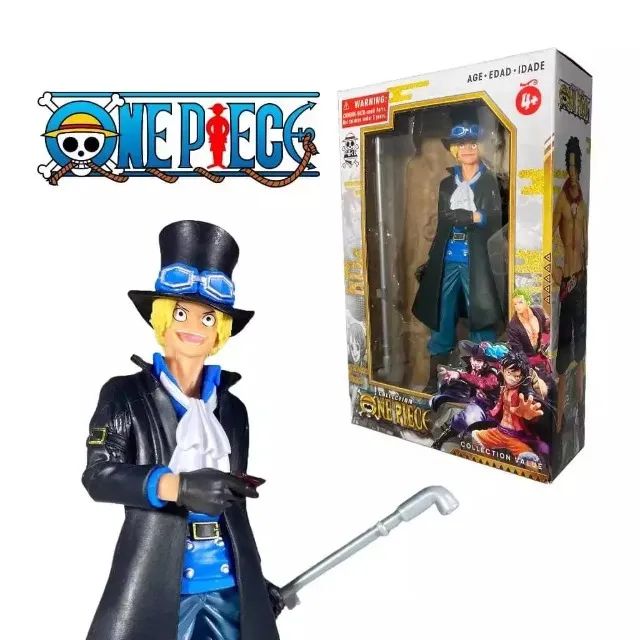 Action Figure Sabo One Piece Anime Colecionável Premium Geek Boneco 18cm - Foto 2