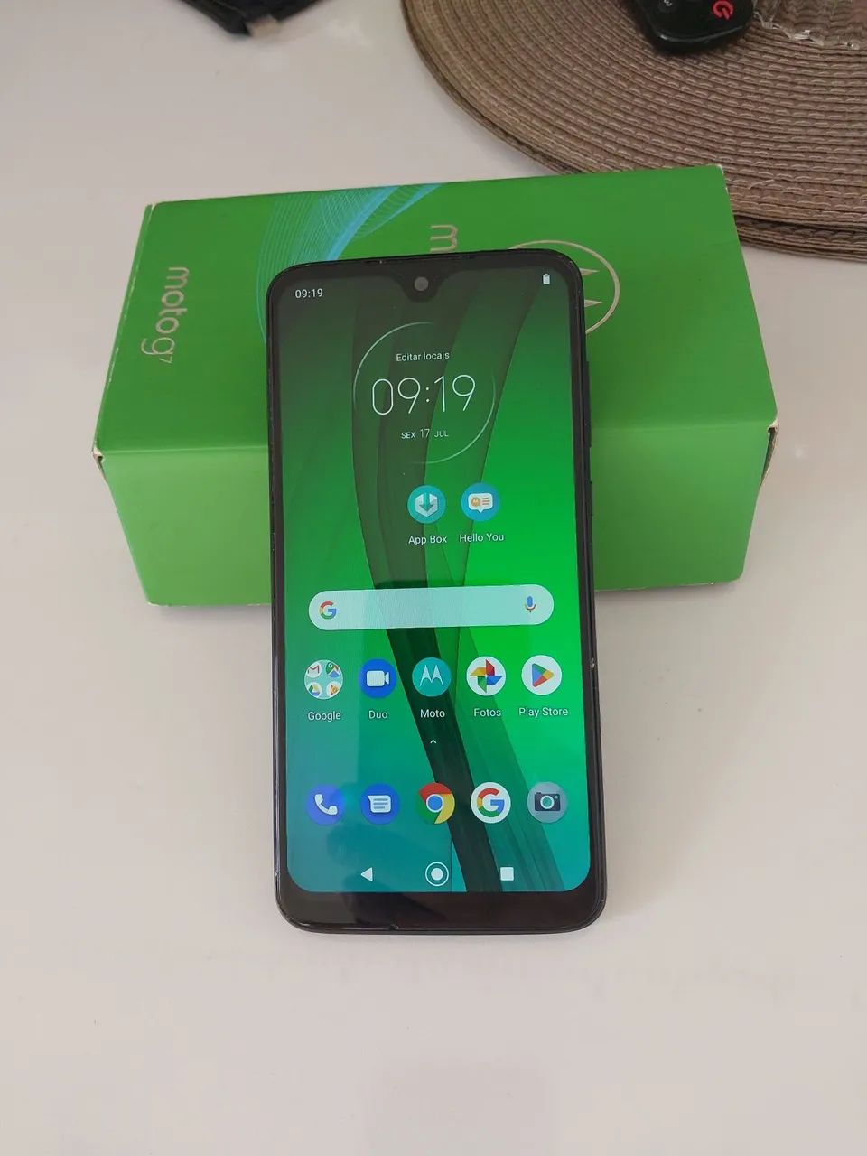 Motorola G7 dual chip