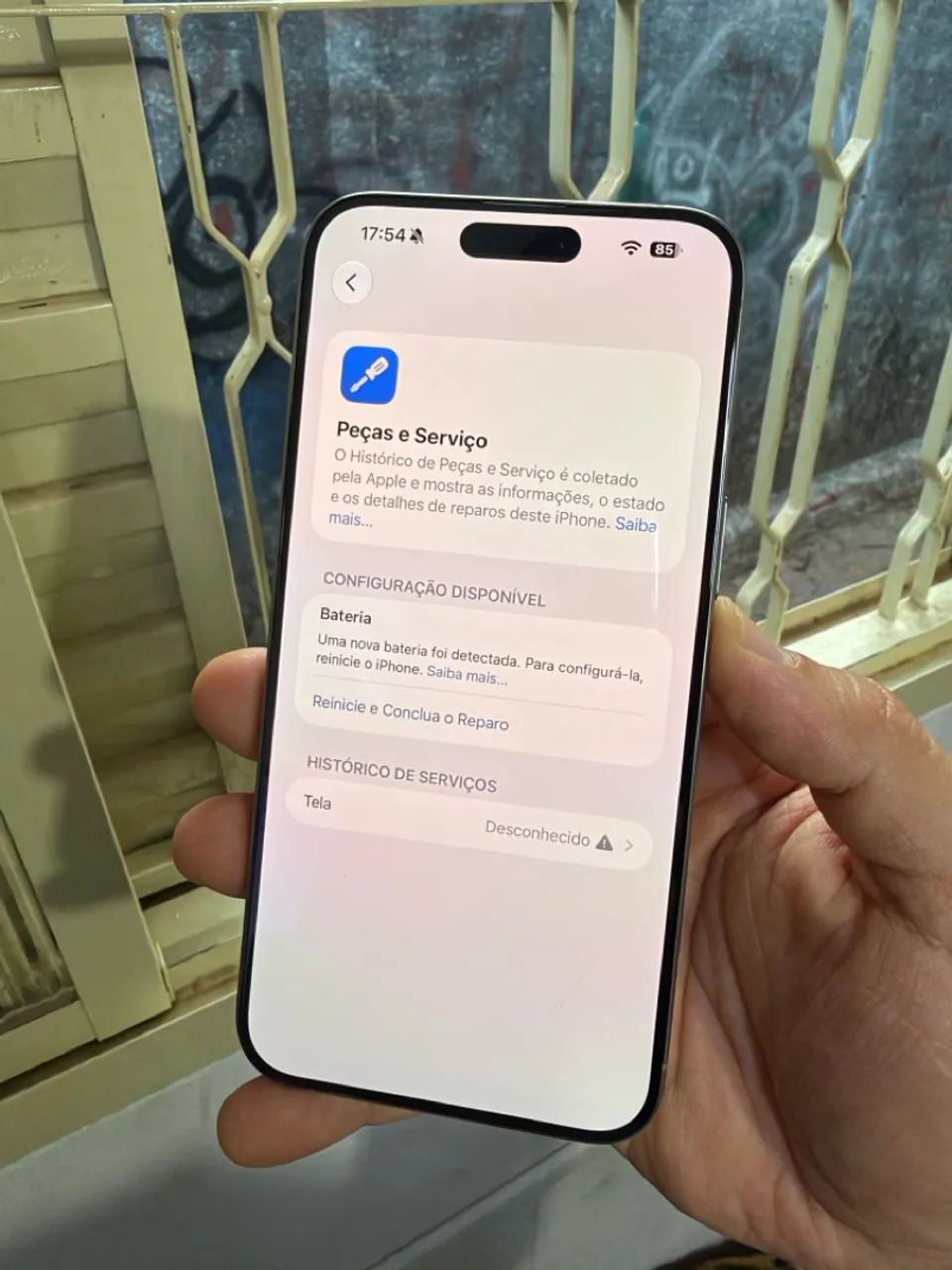 IPhone 15 Pro Max 256gb titânio | Face ID ok | tela original - Foto 4