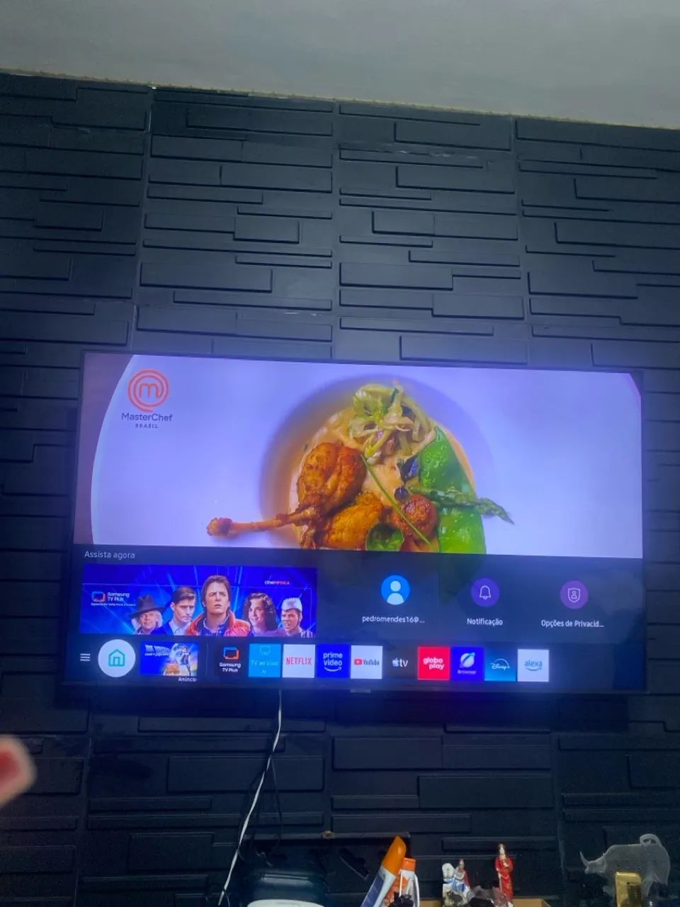 Tv 55 polegadas led smart Wi-Fi/BT/HDM