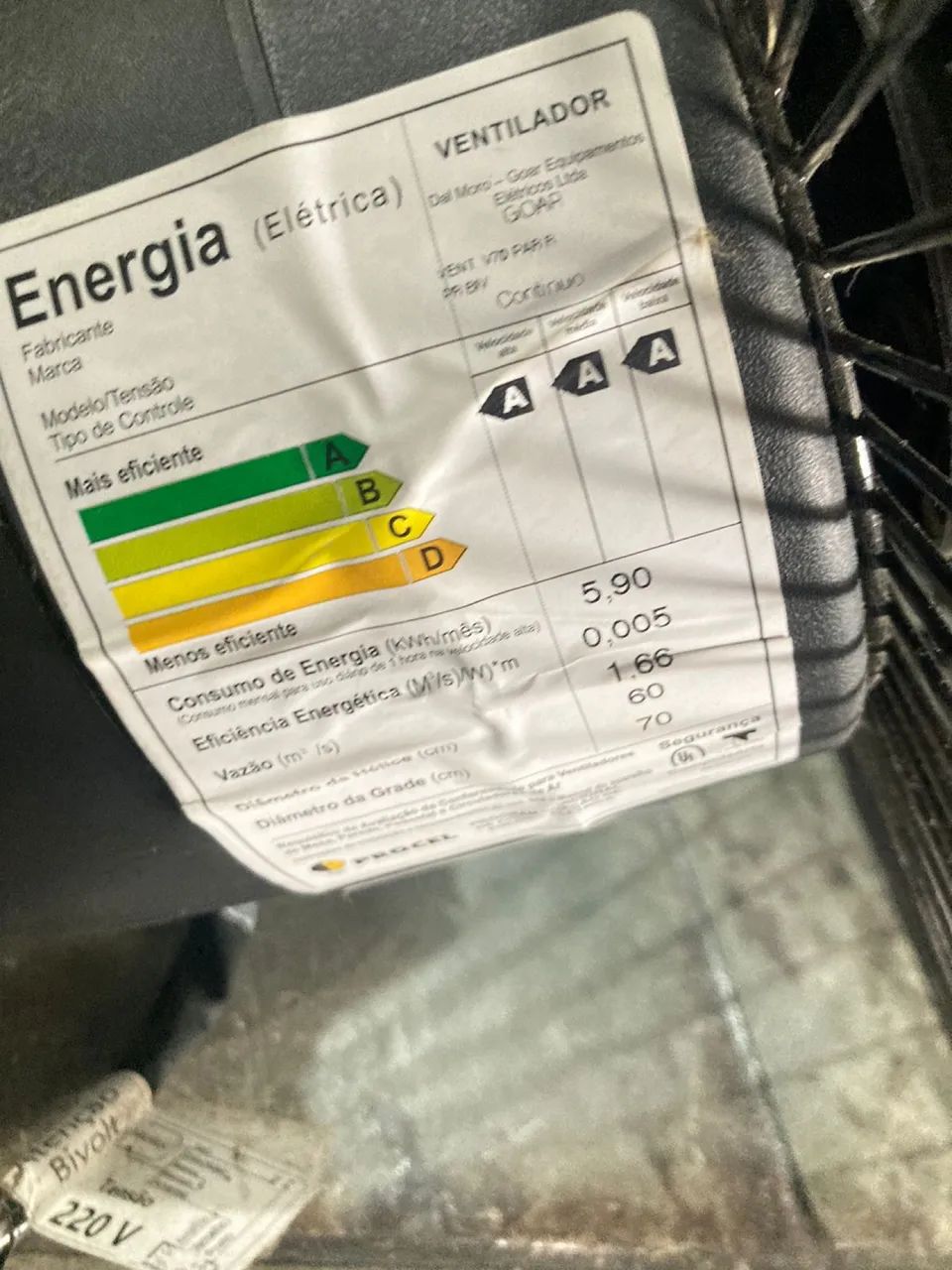Ventilador Comercial de Parede na PROMOÇÃO  - Foto 5