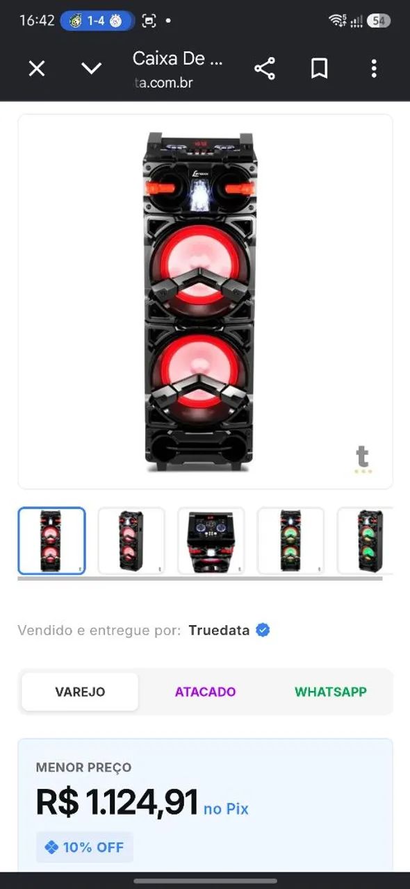 Caixa amplificadora 1000w - Foto 2