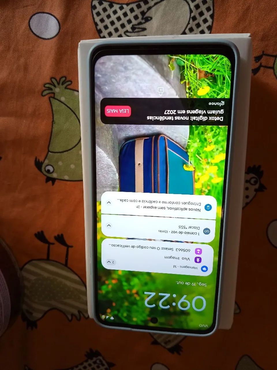Vendo moto g17 256 gigas com documentação e acessórios 