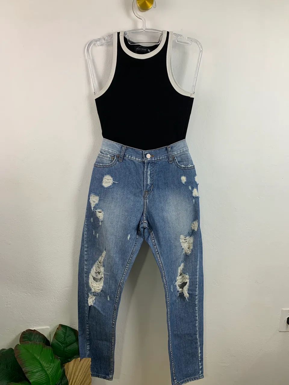 Calça jeans Zara feminina 