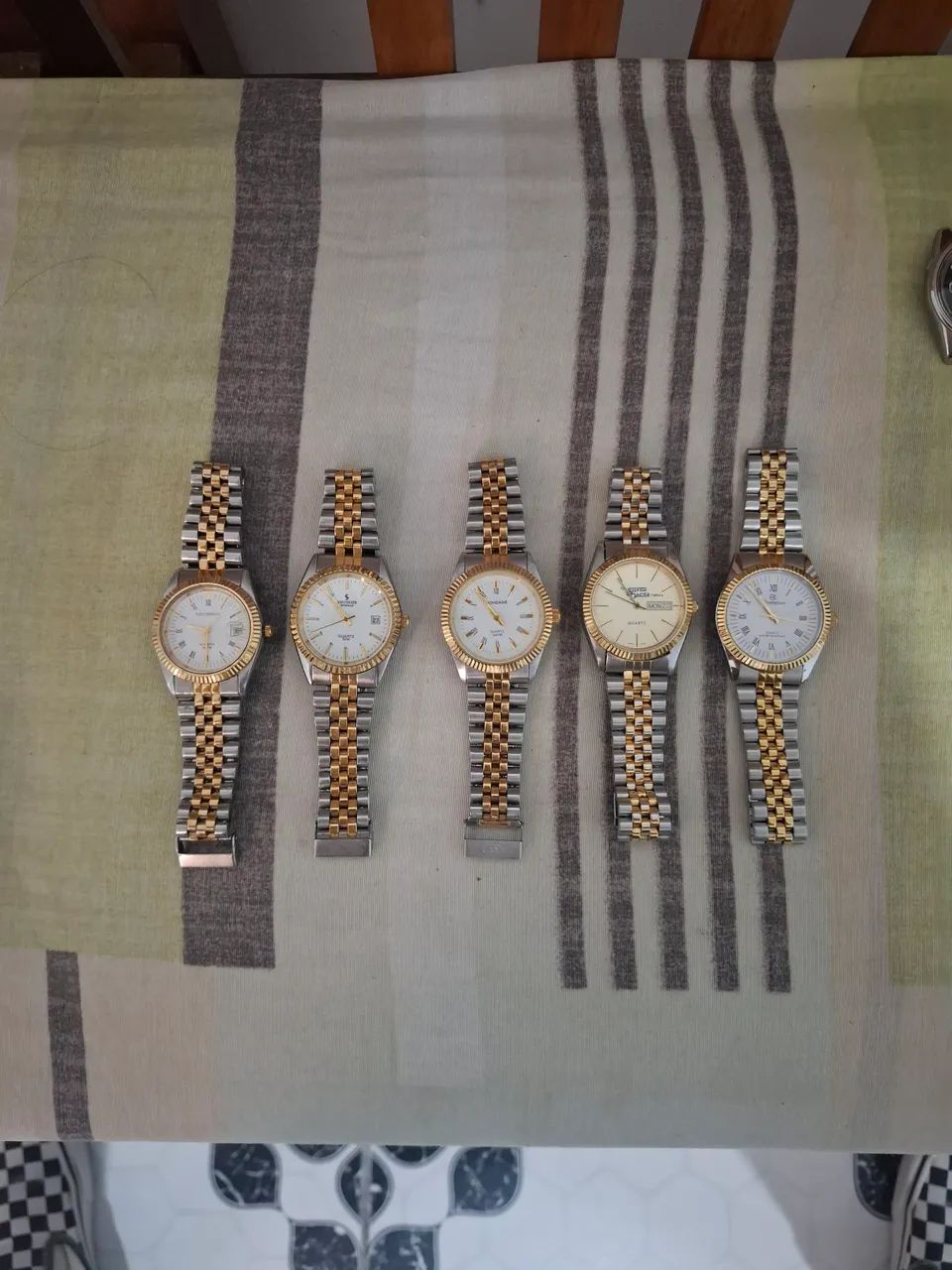 Combo Presidente Quartz(no date,datejust e daydate) - Foto 3