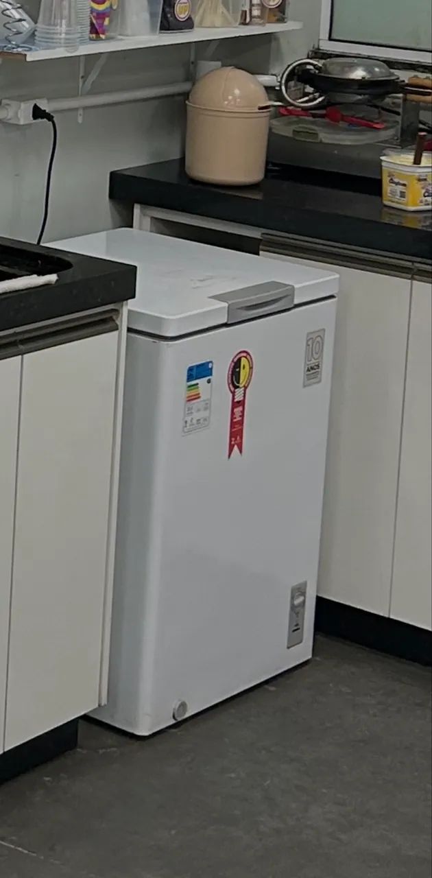 Freezer Horizontal Midea 150 Litros Branco Rcfa1  220 Volts Branco 220v - Foto 3