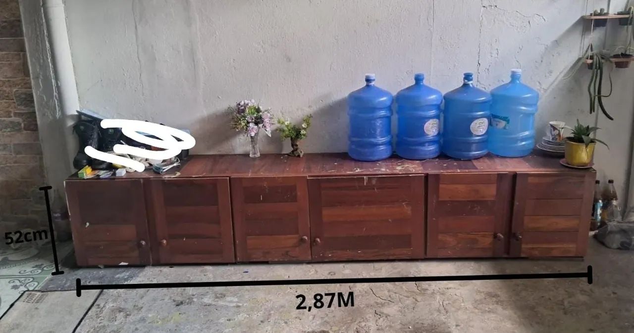 Guarda roupa de madeira  - Foto 2