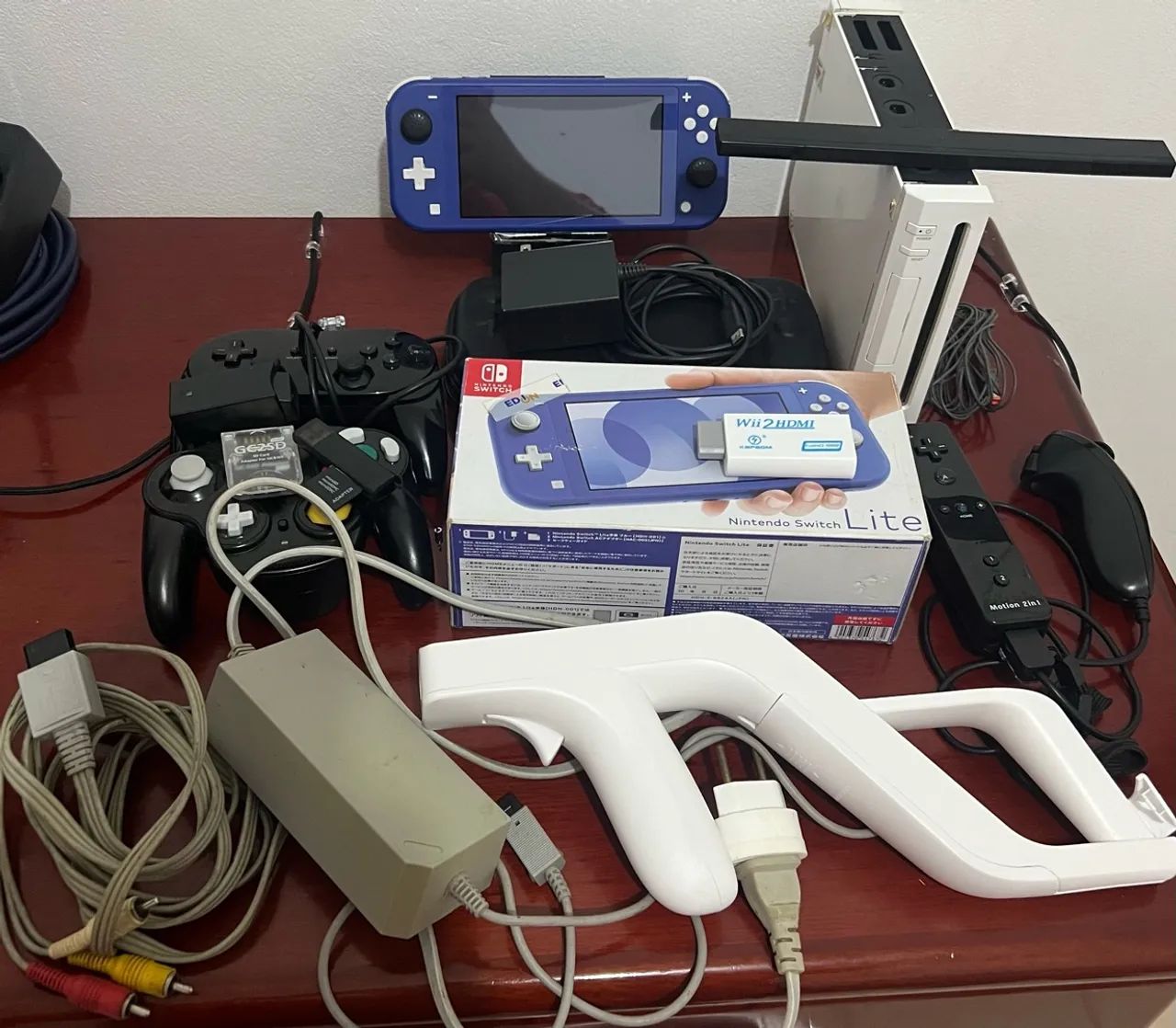 Switch lite e wii+ acessórios  - Foto 4