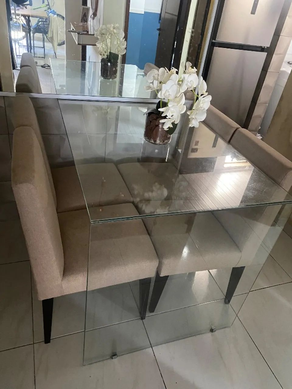 Mesa de vidro  - Foto 3