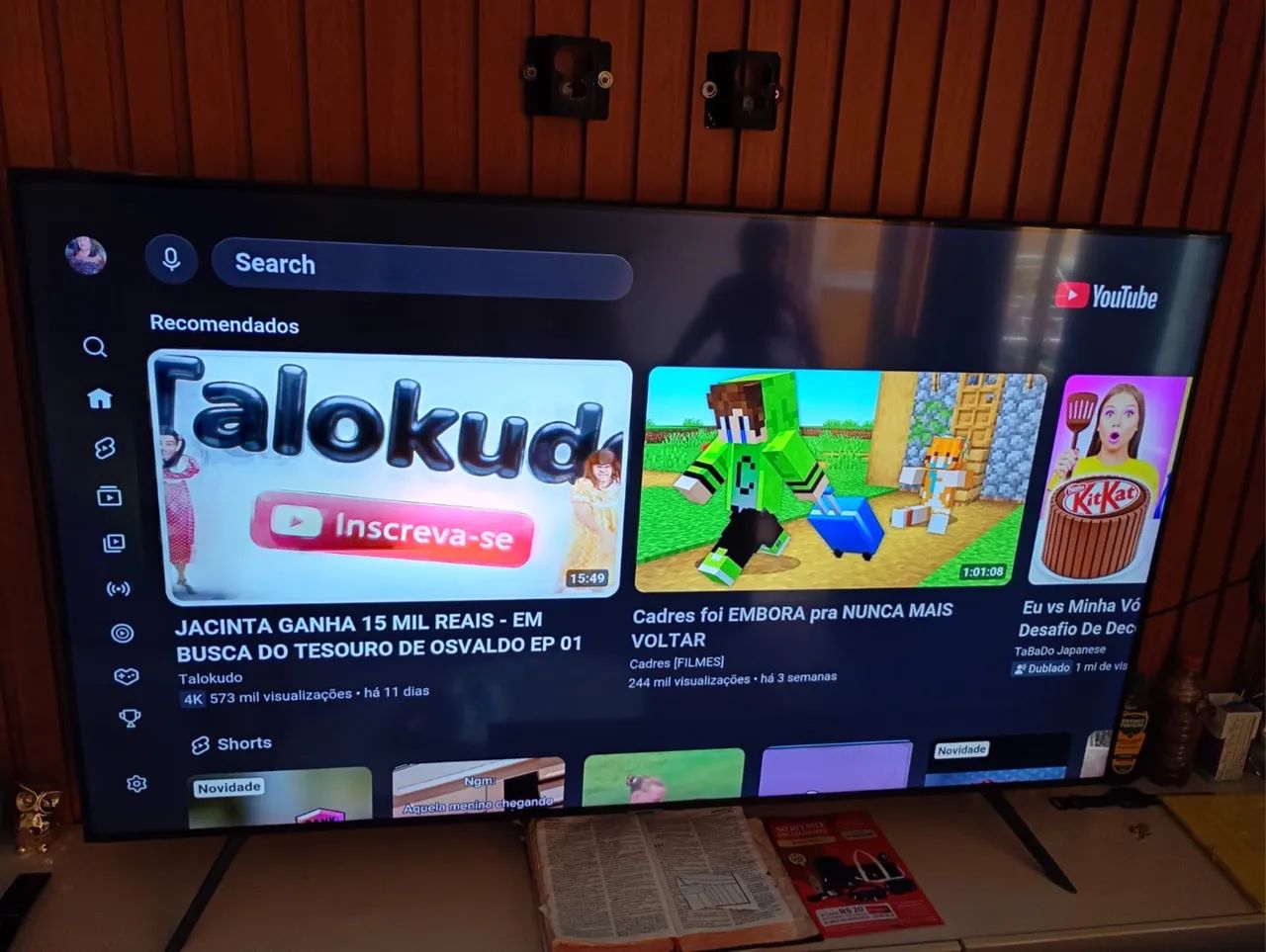 Tv Smart Samsung 4k 55 polegadas  - Foto 3