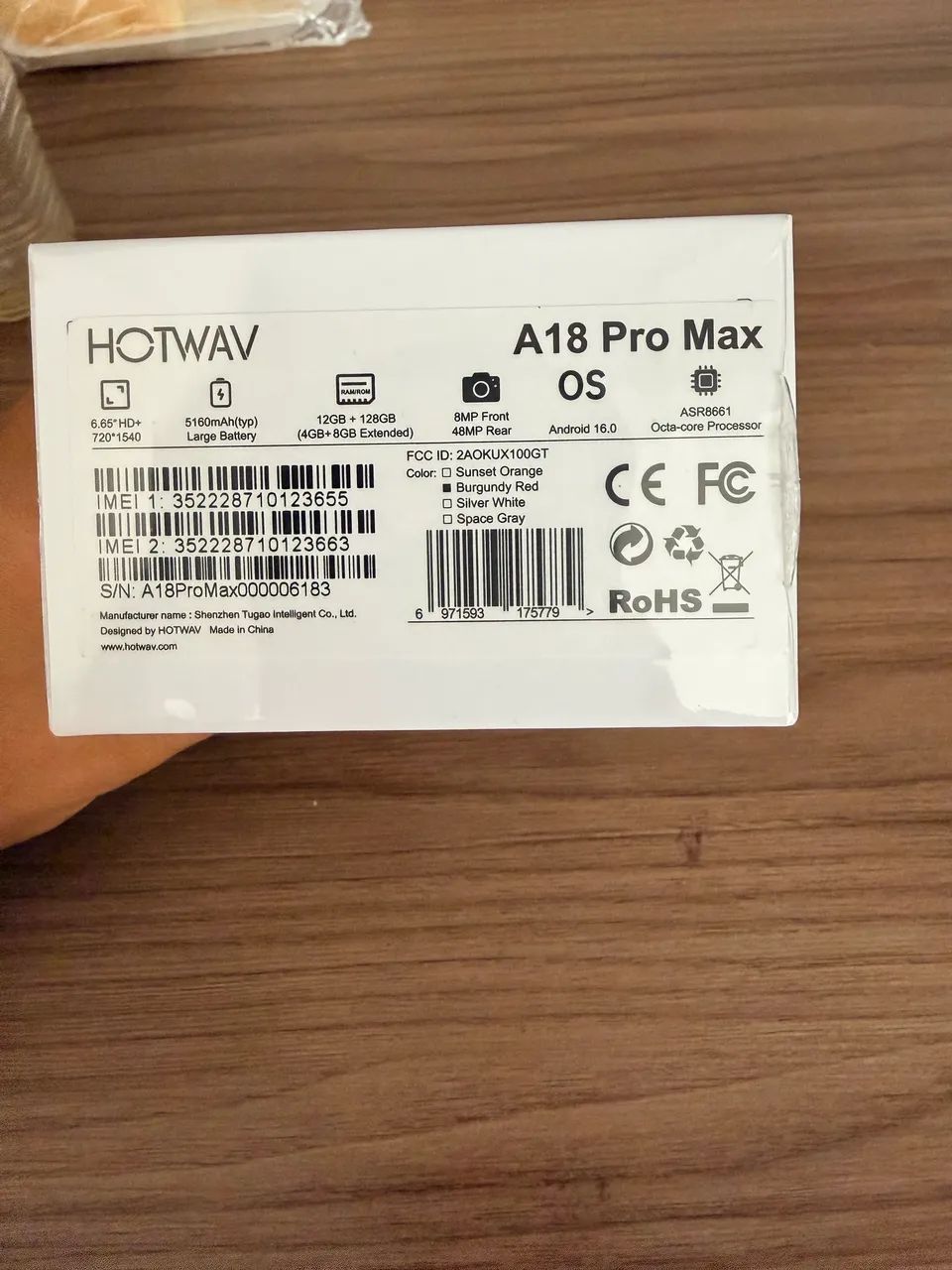 CELULAR /SMARTPHONE HOTWAV A18 PROMAX - Foto 2