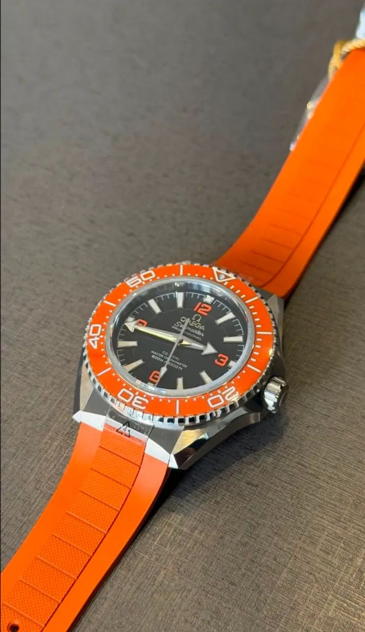 Omega Planet Ocean (Orange) (Qualidade Super)  - Foto 2