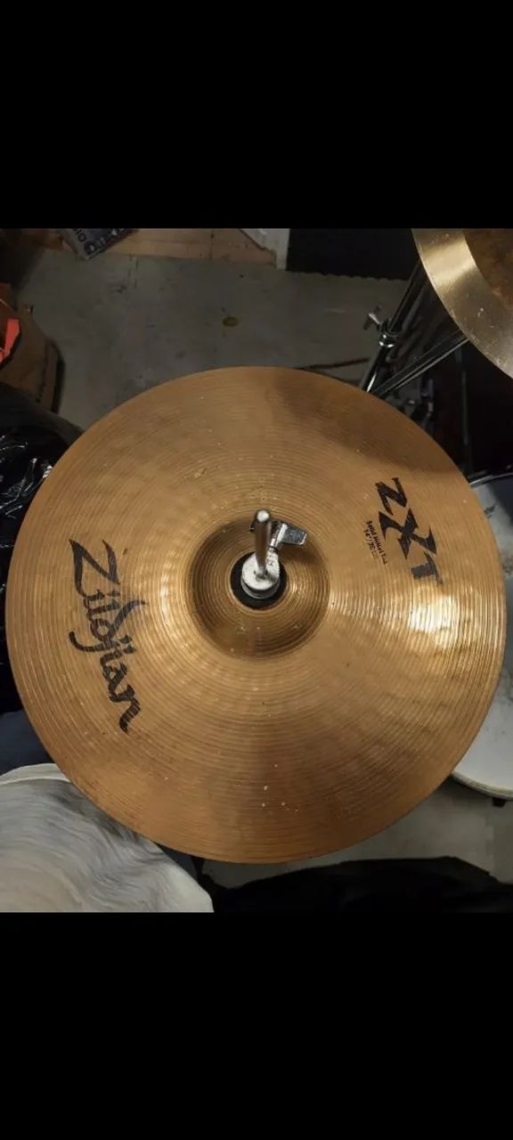 Prato Zildjian zxt solid hats 14 - Instrumentos musicais - Várzea