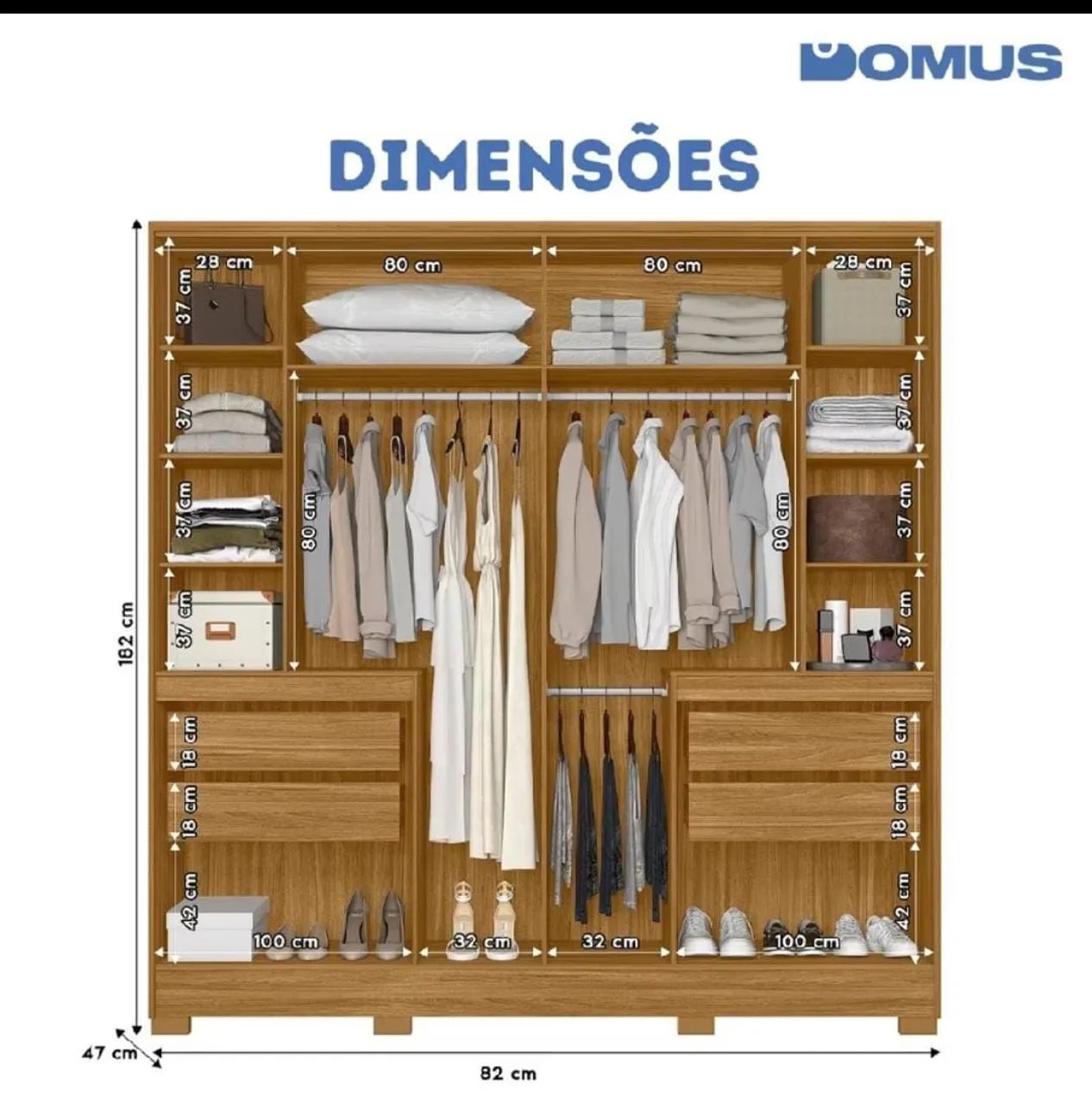 Guarda roupa casal - Foto 2