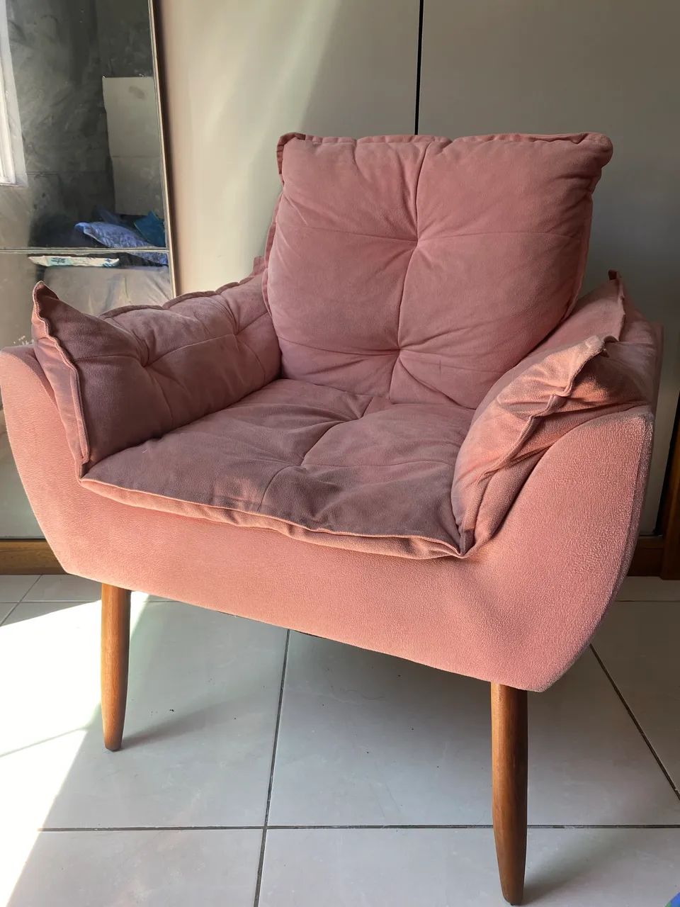 Poltrona  rosa  - Foto 3