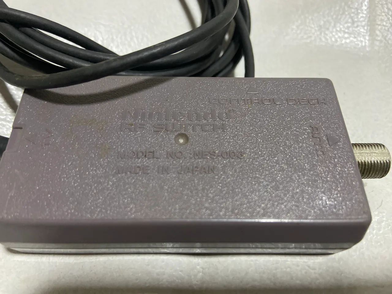 Caixinha adaptador RF super Nintendo snes nes jogo game console