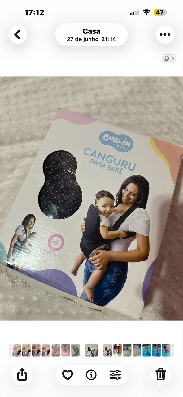 Canguru pra bebe - Foto 2