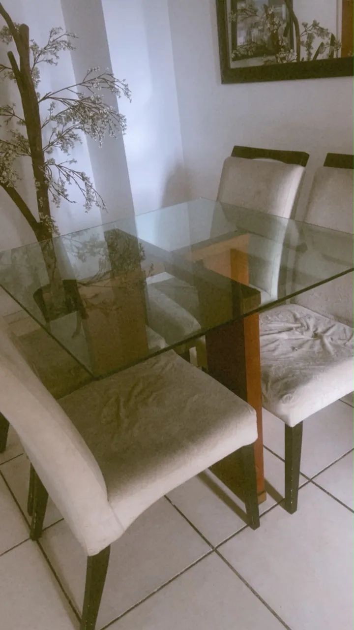 Mesa com 4 cadeiras  - Foto 3