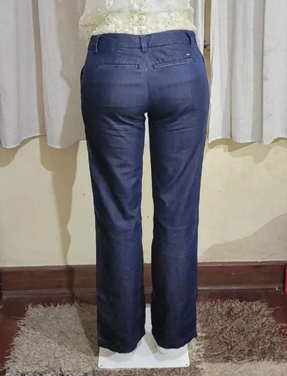 Calça feminina Tommy sarja tam 36 - Foto 2