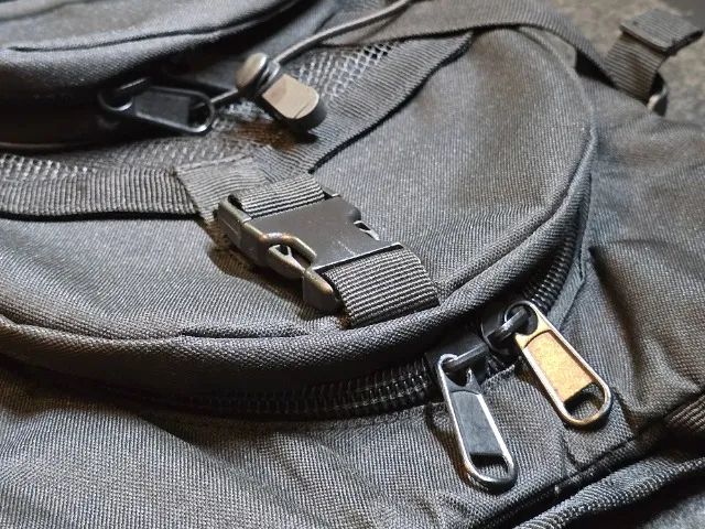 Mochila Tática 15L Preta Militar Compacta - Foto 4
