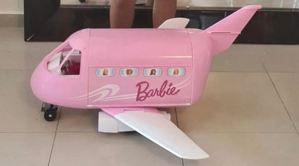 Avião grande da Barbie 