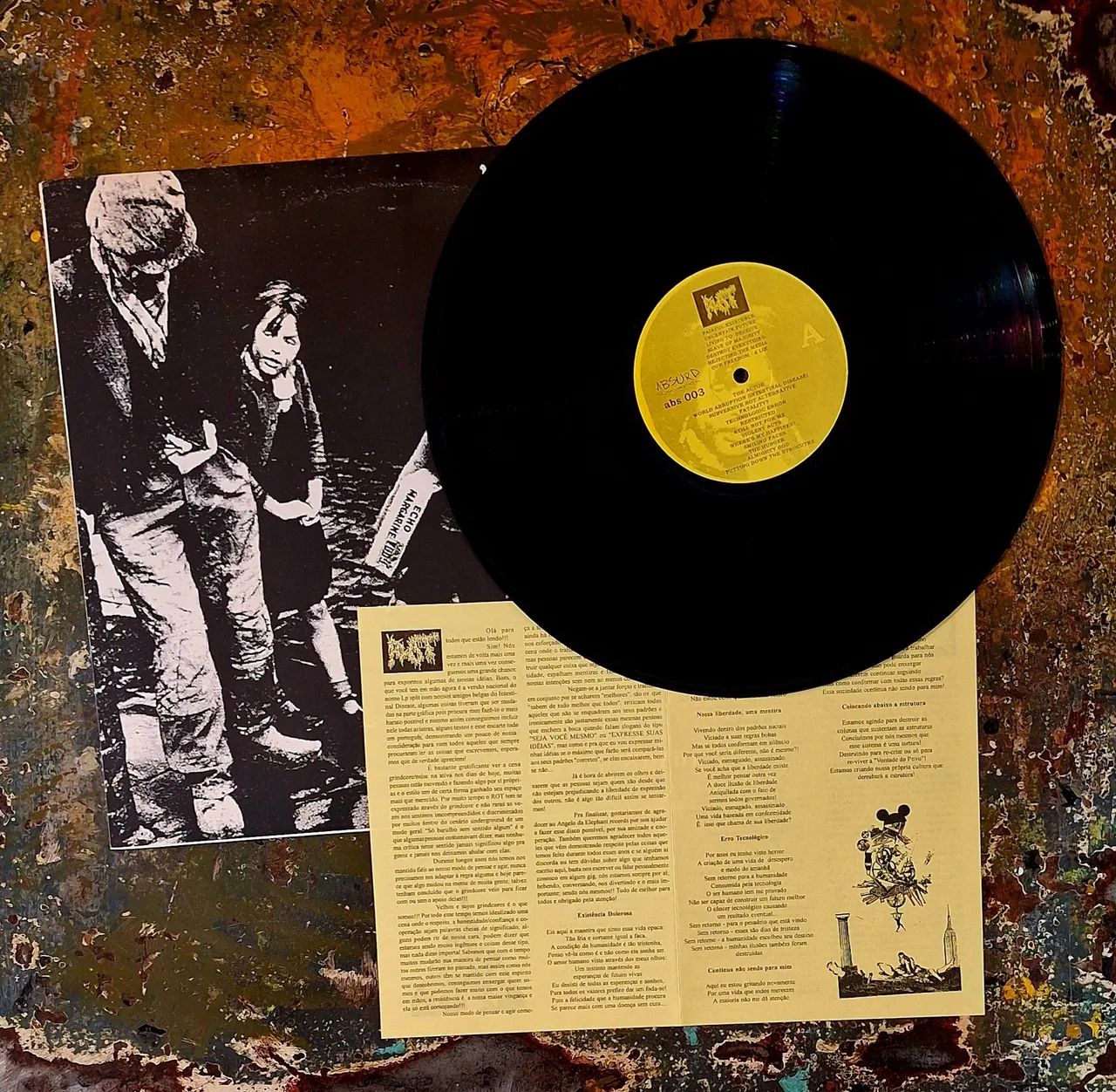 ROT e Intestinal Disease - Split Lp Grindcore, Ratos de Porão  - Foto 2