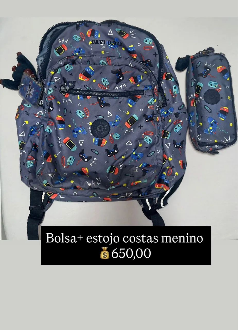 Bolsa com estojo da kipling original
