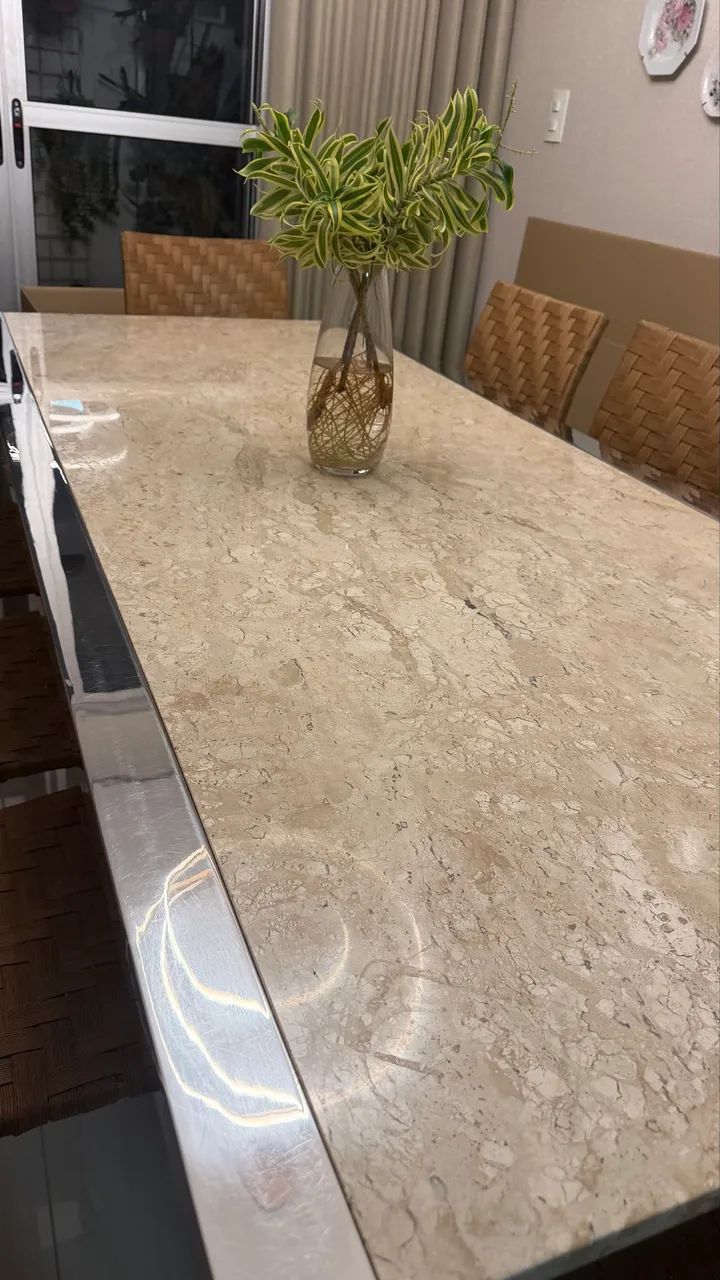 MESA JANTAR com 8 cadeiras - Foto 4