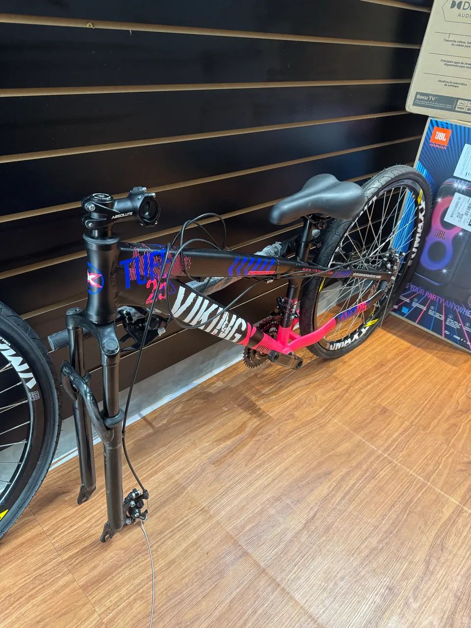 Bicicleta aro 26 lacrada, entregamos montada ou desmontada  - Foto 3